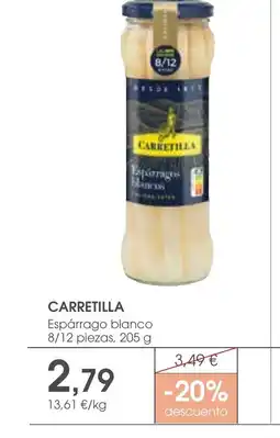 Supermercados Plaza CARRETILLA Espárrago blanco 8/12 pieza oferta