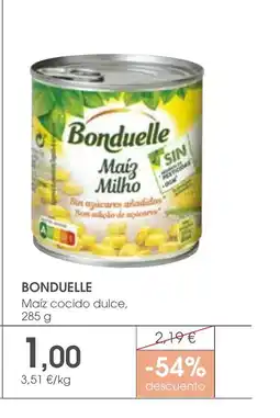 Supermercados Plaza BONDUELLE Maíz cocido dulce oferta