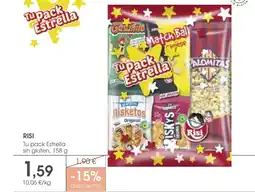 Supermercados Plaza RISI Tu pack Estrella sin gluten oferta