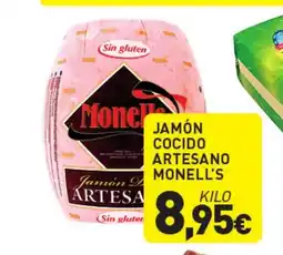 Hiperber MONELL'S Jamón cocido artesano oferta