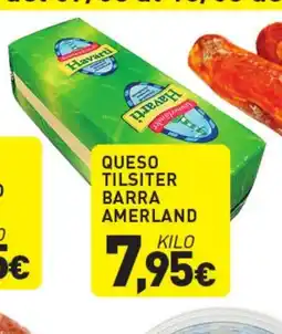Hiperber Queso tilsiter barra amerland oferta