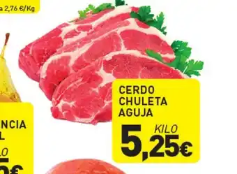 Hiperber Cerdo chuleta aguja oferta