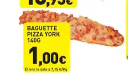 Hiperber Baguette pizza york oferta