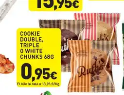 Hiperber Cookie double, triple o white chunks oferta
