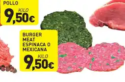 Hiperber Burger meat espinaca o mexicana oferta