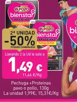 Hiperber Pechuga +Proteinas pavo o pollo oferta