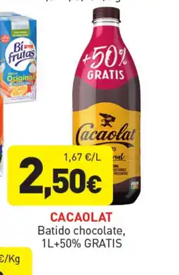 Hiperber CACAOLAT Batido chocolate oferta