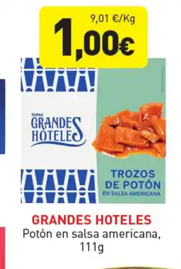 Hiperber GRANDES HOTELES Potón en salsa americana oferta