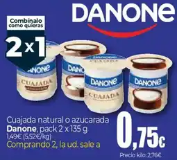 Unide Market DANONE Cuajada natural o azucarada oferta