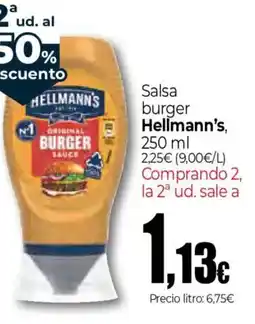 Unide Market HELLMANN'S Salsa burger oferta