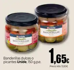 Unide Market UNIDE Banderillas dulces o picantes oferta