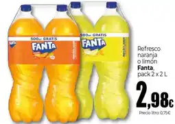 Unide Market FANTA Refresco naranja o limón oferta