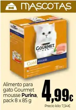 Unide Market PURINA Alimento para gato Gourmet mousse oferta
