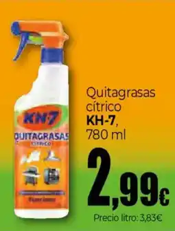 Unide Market KH-7 Quitagrasas cítrico oferta