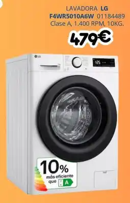 Master Cadena LG Lavadora f4wr5010a6w oferta