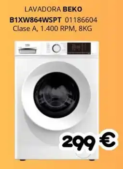 Master Cadena BEKO Lavadora b1xw864wspt oferta