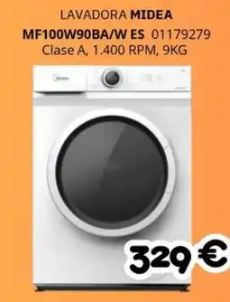 Master Cadena MIDEA Lavadora mf100w90ba/w ES oferta