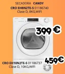 Master Cadena CANDY Secadora cro eh8n2te-s 01186740 oferta
