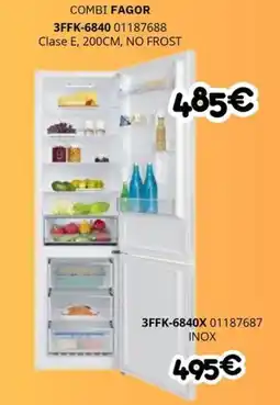 Master Cadena FAGOR Combi clase E oferta