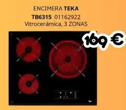 Master Cadena TEKA Encimera tb6315 oferta