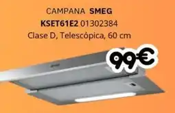 Master Cadena SMEG Campana kset61e2 oferta