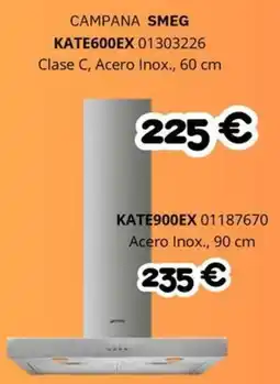 Master Cadena SMEG Campana kate600ex oferta