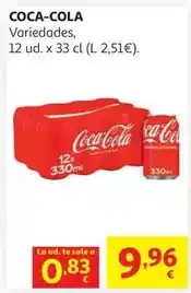 Alcampo Coca-cola - variedades oferta