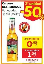 Alcampo Desperados - cerveza oferta