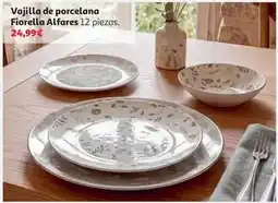 Alcampo Vajilla de porcelana oferta