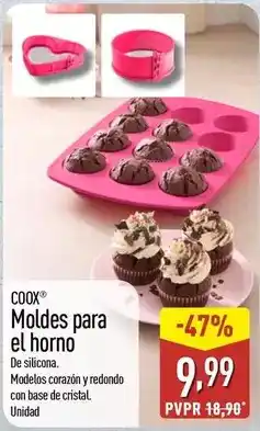 ALDI Coox - moldes para el horno oferta