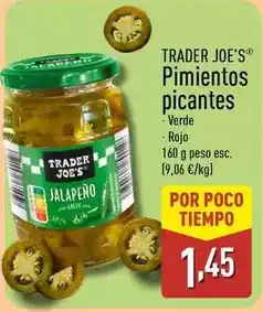ALDI Trader joe´s - pimientos picantes oferta