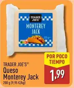 ALDI Trader joe´ s - monterey jack queso oferta