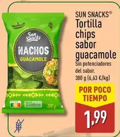 ALDI Sun snacks - tortilla chips oferta