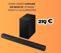 Master Cadena SAMSUNG Barra sonido hw-b650f/zf 05186032 dolby 5.1 con subwoofer oferta