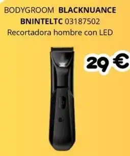 Master Cadena Bodygroom blacknuance bninteltc 03187502 recortadora hombre con led oferta