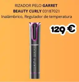 Master Cadena GARRET Rizador pelo beauty curly 03187021 inalámbrico, regulador de temperatura oferta