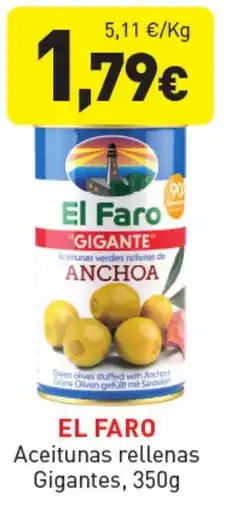 Hiperber EL FARO Aceitunas rellenas Gigantes oferta
