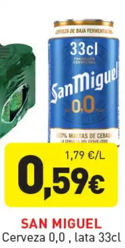 Hiperber SAN MIGUEL Cerveza 0,0, oferta