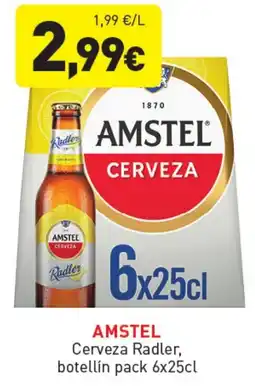 Hiperber AMSTEL Cerveza Radler botellín oferta
