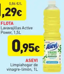 Hiperber ASEVI Limpiahogar de vinagre-limón oferta