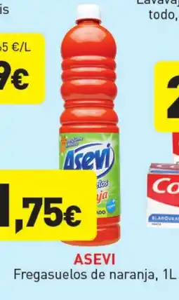 Hiperber ASEVI Fregasuelos de naranja oferta