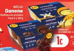 Hiperber DANONE Natillas con proteina oferta