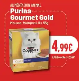 Hiperber PURINA GOURMET GOLD Alimentación animal gourmet gold mousse. multipack oferta