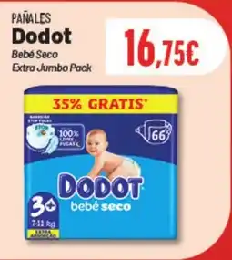 Hiperber DODOT Pañales bebé seco extra jumbo oferta