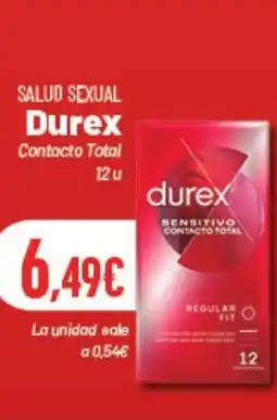 Hiperber DUREX Salud sexual Contacto Total oferta