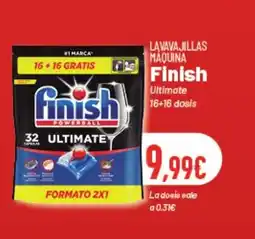 Hiperber FINISH Lavavajillas máquina oferta