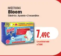 Hiperber BLOOM Insecticidas Eléctrico. Aparato +2 recambios oferta