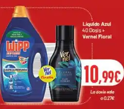 Hiperber Líquido Azul Vernel Floral oferta