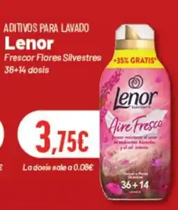 Hiperber LENOR Aditivos para lavado Frescor Flores Silvestres 35% GRATIS oferta