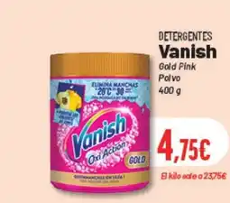 Hiperber VANISH Detergentes gold pink oferta